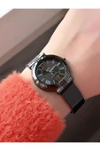 Kadın Hasır Kordon Kol Saati  Rose thumbnail 3