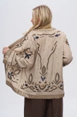 Kadın İşlemeli Ve Pul Detaylı Kimono thumbnail 9
