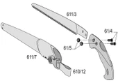 Felco 611 Budama Testeresi Kılıflı 33cm thumbnail 2