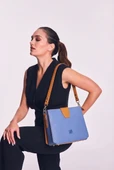 Just Polo Çapraz Askılı Kadın Çanta Mavi Taba 4059 thumbnail 4