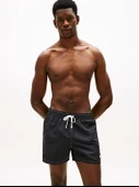 TJ MEDIUM DRAWSTRING SOLID Erkek Siyah Deniz Şortu - UM0UM03852 thumbnail 2