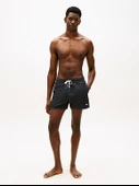 TJ MEDIUM DRAWSTRING SOLID Erkek Siyah Deniz Şortu - UM0UM03852 thumbnail 1