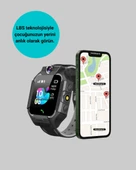 S10 Akıllı Çocuk Saati Siyah thumbnail 3