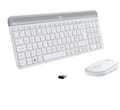 Logitech MK470 ince Kablosuz Set Beyaz 920-009436 thumbnail 3