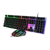 Abatech Rgb Gaming Esports Kablolu Klavye ve Mouse Set thumbnail 1