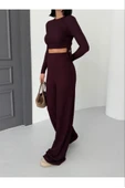 Bubble alt üst takım bordo pt510446 thumbnail 2
