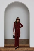 Ottoman alt üst takım bordo pt510442 thumbnail 4