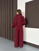 Trenç takım alt üst bordo ons thumbnail 3