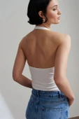 Halter Yaka Top-Ekru 21052-2Y6 thumbnail 4
