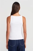 Halter Yaka Top-Beyaz 21048-2Y6 thumbnail 3