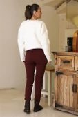 53500-2K6 AYHAN PANTOLON-BORDO thumbnail 6