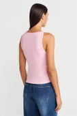 Halter Yaka Top-Açık Sarı 21048-2Y6 thumbnail 4