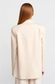 Kadın Blazer Ceket Bej 60759-2Y6 thumbnail 4
