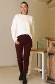 53500-2K6 AYHAN PANTOLON-BORDO thumbnail 1