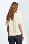 Basic T-Shirt-Açık Sarı 3683-2Y6 thumbnail 4