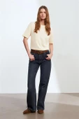 Basic T-Shirt-Açık Sarı 3683-2Y6 thumbnail 2