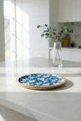 Mango Agacı Servis Tabağı & Sunum Tabağı 25 Cm Desenli thumbnail 3
