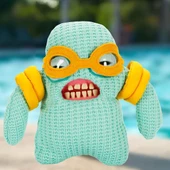 Fuggler Laboratory Misfits Peluş S1- Mr Needles 22 CM thumbnail 1