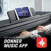 Donner DDP-100 Dijital Piyano (Siyah) thumbnail 4