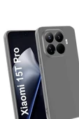 Newface Xiaomi Mi 15T Pro First Silikon - Gri thumbnail 3