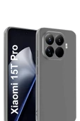 Newface Xiaomi Mi 15T Pro First Silikon - Gri thumbnail 2