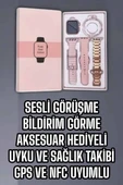 Akıllı Saat Bluetooth Bağlantılı Aksesuar Hediyeli GPS Takibi thumbnail 4