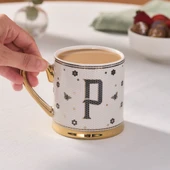 Karaca P Harfli Kupa 330 Ml thumbnail 3