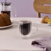 Karaca Pia Alya Çift Cidarlı Mug 330 Ml thumbnail 1