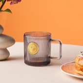 Karaca Madalyon Mug 340 Ml Gri thumbnail 1