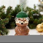 Sevimli Ayıcık Pipetli Bardak Bear Cup thumbnail 3