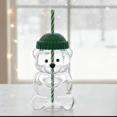 Sevimli Ayıcık Pipetli Bardak Bear Cup thumbnail 1