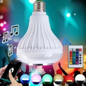 Kumandalı Bluetooth Disco Ampul RGB thumbnail 2