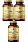 Solgar Cod Liver Oil 100 Kapsül 3 Adet thumbnail 1