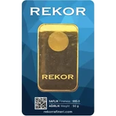 Rekor 50 Gr Külçe Altın thumbnail 2