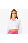 BUTİK AYVİTRİN Kadın Crop Gömlek thumbnail 2