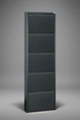 Metal Ayakkabılık 5'li Model  Antrasit thumbnail 4