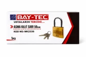 Bay-Tec Asma Kilit Sarı 50mm thumbnail 2