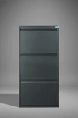 Metal Ayakkabılık 3'lü Model  Antrasit thumbnail 3