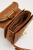 Levidor Premium Camel Kadın Omuz Çantası 930609 thumbnail 4