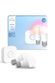 Philips Hue Essential 2'li E27 Ampul Başlangıç Seti 806 Lumen thumbnail 1