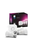 Philips HueWCA 9W E27 Renkli Akıllı Ampul 3'lü Başlangıç Seti thumbnail 1