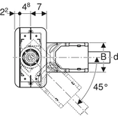 Geberit Cleanline Sifon Seti D40 H65 thumbnail 3
