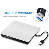 Harici USB 3.0 DVD-RW - Beyaz thumbnail 2