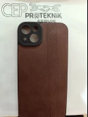 iPhone 14 plus kahverengi kılıf thumbnail 1