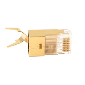 8P/8C Gold Cat. 7 RJ45 Ethernet Plug thumbnail 3
