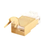 8P/8C Gold Cat. 7 RJ45 Ethernet Plug thumbnail 2
