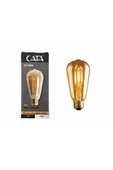 Cata CT-4284 6W Rustik LED Ampul (ST64 Armut Tip) thumbnail 1