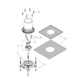 Hansgrohe İç set yerden bataryalar için thumbnail 2