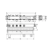 Hansgrohe RainSelect İç set 3 çıkış için thumbnail 4