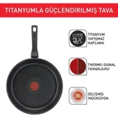 Tefal Titanyum 3x Force Tava 24 cm thumbnail 2